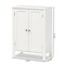 Baxton Studio Thelma White Finished 2-door Wood Multipurpose Storage Cabinet 163-10300 - alternate 2